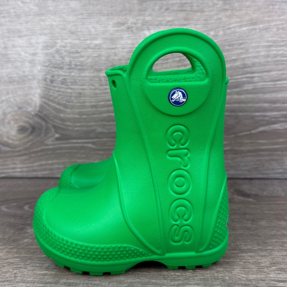 CROCS Kids Green Rain & Snow Boot - Picture 3 of 11